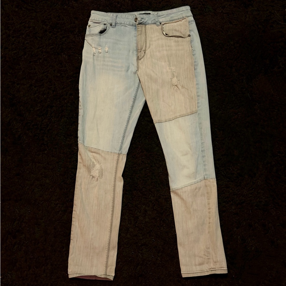 Elwood patchwork demin